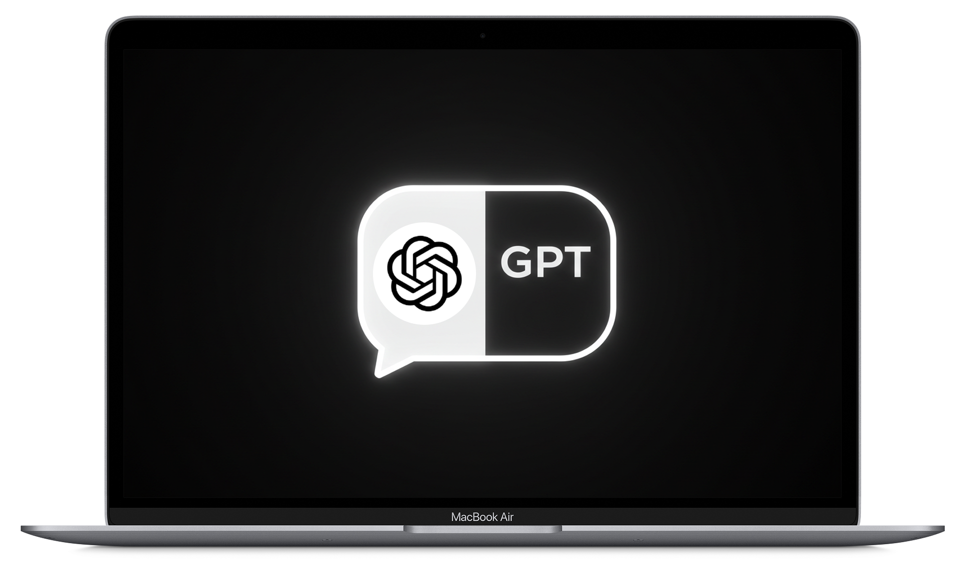 生成AI研修イメージ - PCでAIを操作